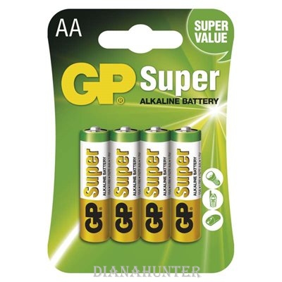 Alkalick batrie GP Super LR6 (AA)